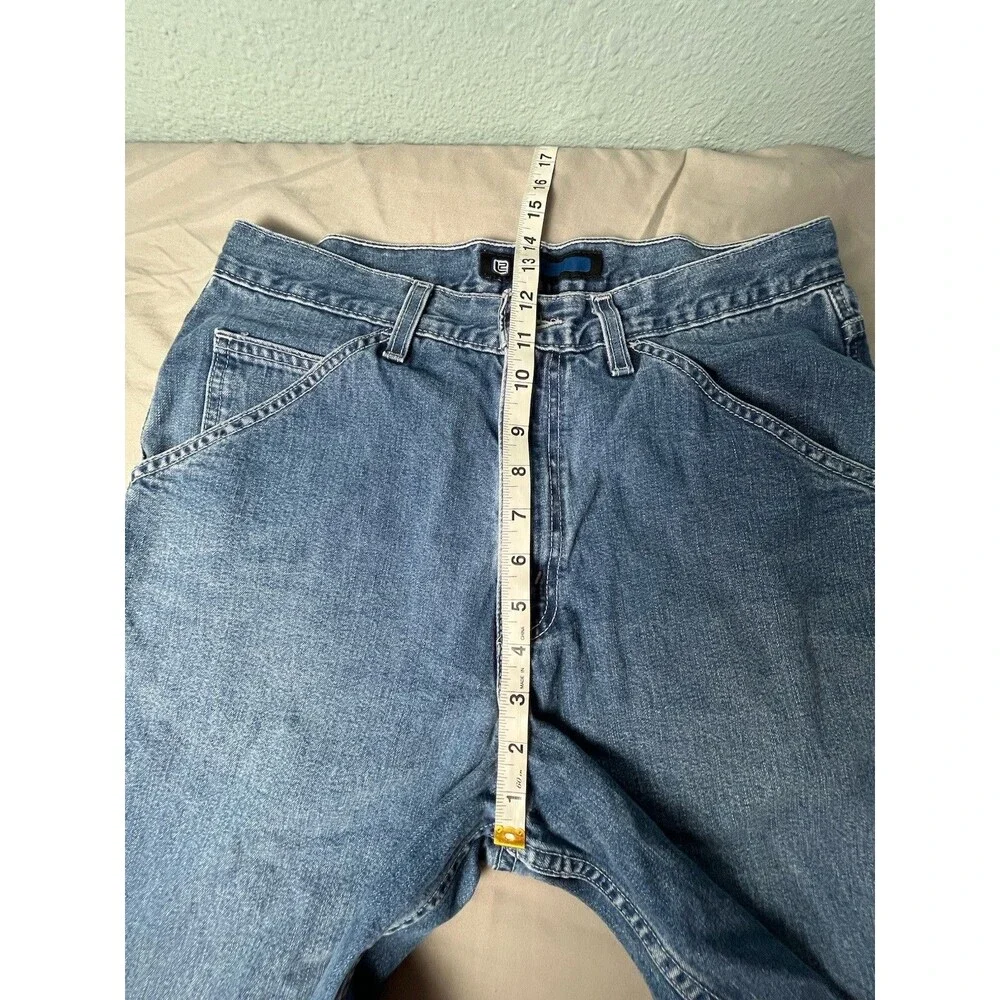 VTG 90s Y2K Levis L2 Carpenter Denim Shorts Men's 31 Baggy Wide Leg Skater Jean